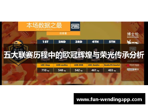 五大联赛历程中的欧冠辉煌与荣光传承分析