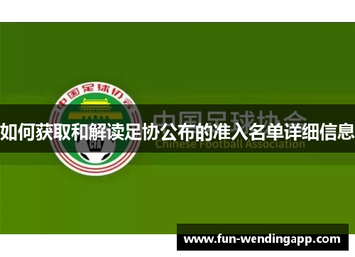 如何获取和解读足协公布的准入名单详细信息