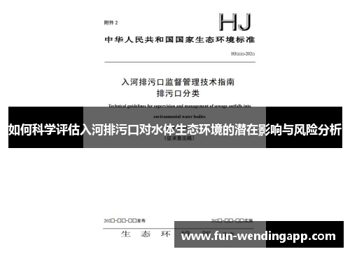 如何科学评估入河排污口对水体生态环境的潜在影响与风险分析