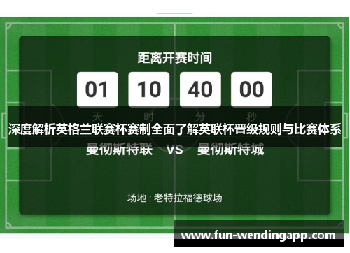 深度解析英格兰联赛杯赛制全面了解英联杯晋级规则与比赛体系